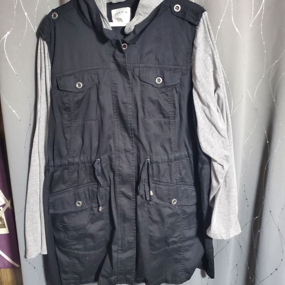Torrid Utility Jacket.